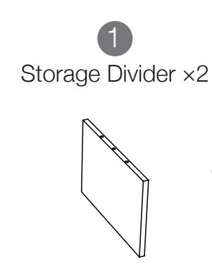 MIL-DUPS-PK (1) Storage Divider