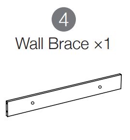 MIL-DUPS-PK (4) Wall Brace
