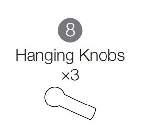 MIL-DUPS-PK (8) Hanging Knob