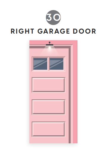 MIL-DLHS-LG (30) Right Garage Door