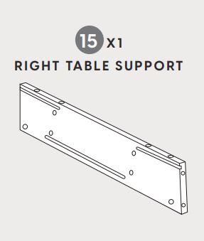 MIL-ART-B (15) Right Table Support