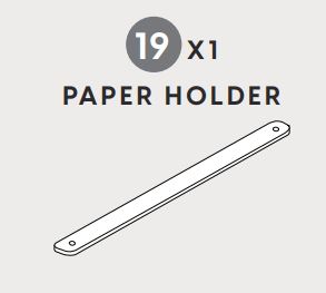 MIL-ART-B (19) Paper Holder