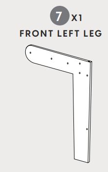 MIL-ART-B (7) Front Left Leg