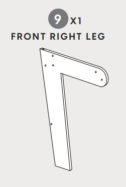 MIL-ART-B (9) Front Right Leg