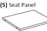 MIL-TAC-S (5) Seat Panel