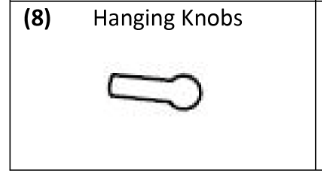 MIL-DUPS-A- (8) Hanging Knob