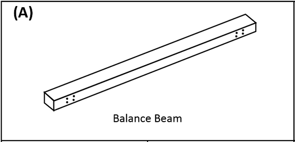 MIL-BBA-HA8- (A) Balance Beam