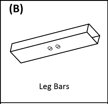 MIL-BBA-HA8- (B) Leg Bar