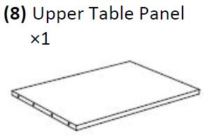 MIL-TAC-S (8) Upper Table Panel