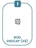MIL-TWLTRE (I) Rod Endcap