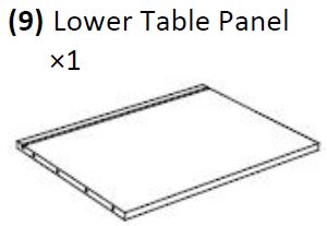 MIL-TAC-S (9) Lower Tabel Panel