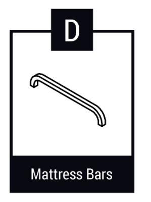 MIL-CFB-L-A (D) Mattress Bar