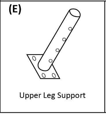 MIL-BBA-HA8- (E) Upper Leg Support