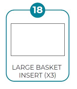 MIL-TAC-LG (18) Large Basket Inserts