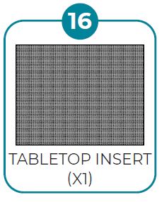 MIL-TAC-LG (16) Tabletop Insert