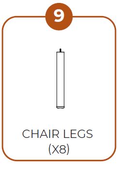 MIL-TAC-MCM (9) Chair Legs