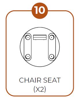 MIL-TAC-MCM (10) Chair Seat