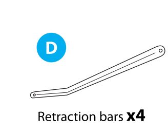 MIL-CFB-DL (D) Retraction Bar