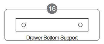 MIL-CHG-TB (16) Drawer Bottom Support