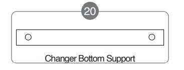 MIL-CHG-TB (20) Changer Bottom Support