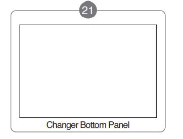 MIL-CHG-TB (21) Changer Bottom Panel