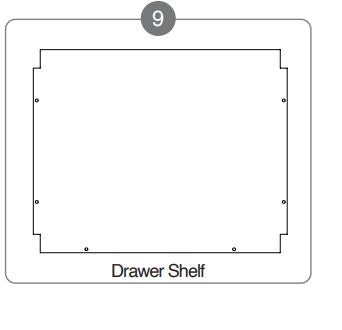 MIL-CHG-TB (9) Drawer Shelf