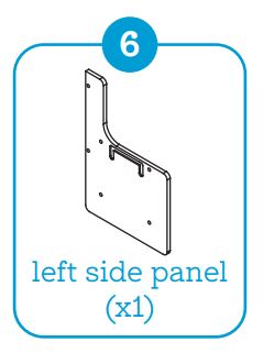 MIL-KDC-S (6) Left side panel (x1)