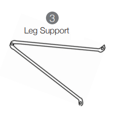 MIL-TBLE-L (3) Leg Support