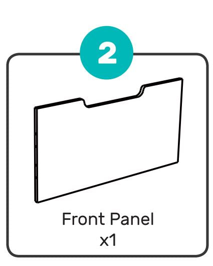 MIL-TBX-G (2) Front Panel (Grey)