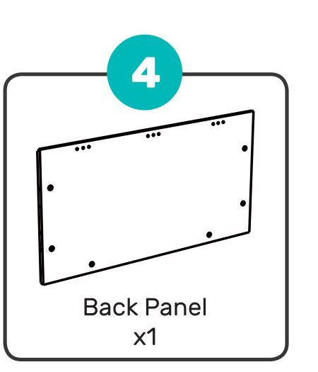 MIL-TBX-G (4) Back Panel (Grey)