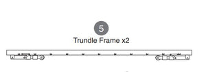 MIL-TRNDL-W (5) TRUNDLE FRAME X1 WHITE