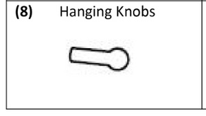 MIL-DUPS-A- (8) Hanging Knob X3