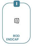 MIL-TWLTRE (I) Rod Endcap