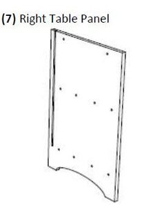 MIL-TAC-S (7) Right Table Panel