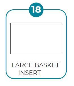 MIL-TAC-LG (18) Large Basket Inserts