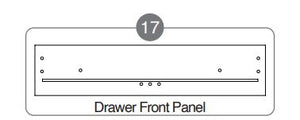 MIL-CHG-TB (17) Drawer Front Panel