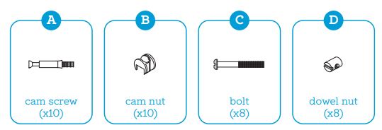 MIL-KDC-S (A-D) Full Hardware Set