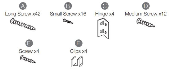 MIL-DLHS-NST (A-F) Full Hardware Set